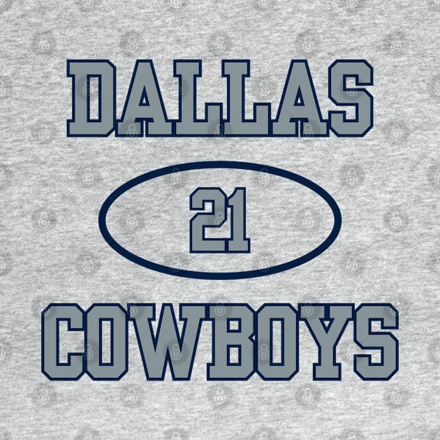 DALLAS COWBOYS DEION SANDERS / EZEKIEL ELLIOTT #21 by capognad